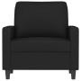 Schwarzer Samtsessel, 60 cm. von , Sofas - Ref: Foro24-359184, Preis: 156,90 €, Rabatt: %