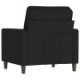 Schwarzer Samtsessel, 60 cm. von , Sofas - Ref: Foro24-359184, Preis: 156,90 €, Rabatt: %
