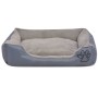 Hundebett mit gepolstertem Kissen in Größe S, grau. von , Betten für Hunde - Ref: Foro24-170413, Preis: 24,81 €, Rabatt: %