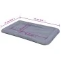Colchón para perro tamaño L gris de , Camas para perros - Ref: Foro24-170458, Precio: 20,21 €, Descuento: %