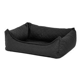 Madison Cama para perros Skai Check gris 80x67x22 cm