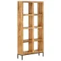 Estantería madera maciza de mango 80x25x175 cm de , Librerías y estanterías - Ref: Foro24-247966, Precio: 357,17 €, Descuento: %