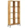 Estantería madera maciza de mango 80x25x175 cm de , Librerías y estanterías - Ref: Foro24-247966, Precio: 357,17 €, Descuento: %