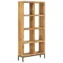 Estantería madera maciza de mango 80x25x175 cm de , Librerías y estanterías - Ref: Foro24-247966, Precio: 357,17 €, Descuento: %