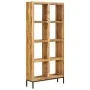 Estantería madera maciza de mango 80x25x175 cm de , Librerías y estanterías - Ref: Foro24-247966, Precio: 357,17 €, Descuento: %