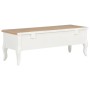TV-Möbel aus weißem Holz, 100x35x35 cm. von , TV-Möbel - Ref: Foro24-280049, Preis: 179,37 €, Rabatt: %