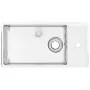 Washbasin with overflow 49x25x15 cm silver ceramic by vidaXL, Sinks - Ref: Foro24-143491, Price: 63,80 €, Discount: %