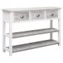 Aparador de madera gris envejecido 115x30x76 cm de , Aparadores - Ref: Foro24-284163, Precio: 143,81 €, Descuento: %