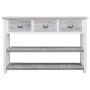 Aparador de madera gris envejecido 115x30x76 cm by , Sideboards - Ref: Foro24-284163, Price: 145,65 €, Discount: %