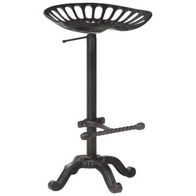 Küchenhocker aus schwarzem Gusseisen von , Küchenhocker - Ref: Foro24-321044, Preis: 119,05 €, Rabatt: %