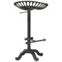 Küchenhocker aus schwarzem Gusseisen von , Küchenhocker - Ref: Foro24-321044, Preis: 111,49 €, Rabatt: %