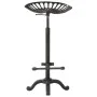 Küchenhocker aus schwarzem Gusseisen von , Küchenhocker - Ref: Foro24-321044, Preis: 111,49 €, Rabatt: %