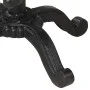 Küchenhocker aus schwarzem Gusseisen von , Küchenhocker - Ref: Foro24-321044, Preis: 111,49 €, Rabatt: %
