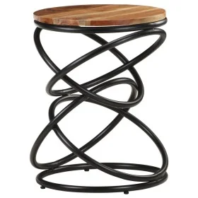 Mesa auxiliar de madera de acacia maciza 40x40x52 cm by , Side tables - Ref: Foro24-321059, Price: 93,25 €, Discount: %
