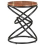 Mesa auxiliar de madera de acacia maciza 40x40x52 cm de , Mesas auxiliares - Ref: Foro24-321059, Precio: 102,25 €, Descuento: %