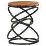 Mesa auxiliar de madera de acacia maciza 40x40x52 cm de , Mesas auxiliares - Ref: Foro24-321059, Precio: 102,25 €, Descuento: %