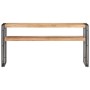 Mesa consola de madera maciza de acacia 150x30x75 cm by , Side tables - Ref: Foro24-321103, Price: 178,81 €, Discount: %