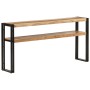Mesa consola de madera maciza de acacia 150x30x75 cm by , Side tables - Ref: Foro24-321103, Price: 178,81 €, Discount: %
