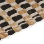 Handwoven bath mat made of jute and natural black fabric by vidaXL, Rugs and bath mats - Ref: Foro24-133220, Price: 26,63 €, ...