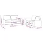 Zweiteiliges dunkelgraues Stoffsofaset von , Sofas - Ref: Foro24-3201883, Preis: 492,72 €, Rabatt: %