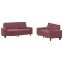Juego de sofás 2 piezas tela rojo tinto by , Sofas - Ref: Foro24-3201888, Price: 401,90 €, Discount: %