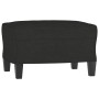 Dreiteiliges Sofaset in schwarzem Stoff. von , Sofas - Ref: Foro24-3201910, Preis: 542,81 €, Rabatt: %