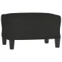 Juego de sofás 3 piezas tela negro de , Sofás - Ref: Foro24-3201910, Precio: 524,87 €, Descuento: %