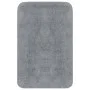 Conjunto de alfombrillas de baño de tela 3 piezas gris de vidaXL, Alfombras y esterillas de baño - Ref: Foro24-133222, Precio...