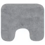 Set of 3 gray fabric bath mats by vidaXL, Rugs and bath mats - Ref: Foro24-133222, Price: 24,39 €, Discount: %