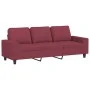 Juego de sofás 2 piezas tela rojo tinto by , Sofas - Ref: Foro24-3201904, Price: 456,27 €, Discount: %