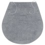 Set of 3 gray fabric bath mats by vidaXL, Rugs and bath mats - Ref: Foro24-133222, Price: 24,83 €, Discount: %