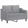 Juego de sofás con cojines 3 piezas tela gris claro by , Sofas - Ref: Foro24-3201770, Price: 592,67 €, Discount: %