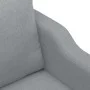 Juego de sofás con cojines 3 piezas tela gris claro by , Sofas - Ref: Foro24-3201770, Price: 626,76 €, Discount: %