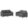Zweiteiliges Sofaset mit dunkelgrauen Kissen. von , Sofas - Ref: Foro24-3201803, Preis: 395,61 €, Rabatt: %