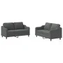 Zweiteiliges Sofaset mit dunkelgrauen Kissen. von , Sofas - Ref: Foro24-3201803, Preis: 389,11 €, Rabatt: %