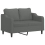Zweiteiliges Sofaset mit dunkelgrauen Kissen. von , Sofas - Ref: Foro24-3201803, Preis: 395,61 €, Rabatt: %