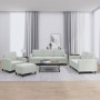 Viersitzer-Sofa-Set aus hellgrauem Samt von , Sofas - Ref: Foro24-3201944, Preis: 598,16 €, Rabatt: %