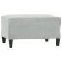 Juego de sofás 4 piezas terciopelo gris claro by , Sofas - Ref: Foro24-3201944, Price: 608,55 €, Discount: %