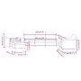 Viersitzer-Sofa-Set aus hellgrauem Samt von , Sofas - Ref: Foro24-3201944, Preis: 608,55 €, Rabatt: %