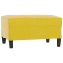 Juego de sofás 4 piezas terciopelo amarillo by , Sofas - Ref: Foro24-3201950, Price: 706,12 €, Discount: %