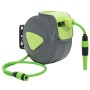Automatic retractable wall hose reel 10+1 m by vidaXL, Garden hose holder - Ref: Foro24-143896, Price: 56,08 €, Discount: %