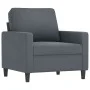 Sofagarnitur mit 4-teiligen dunkelgrauen Samtkissen. von , Sofas - Ref: Foro24-3201965, Preis: 674,84 €, Rabatt: %