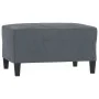 Sofagarnitur mit 4-teiligen dunkelgrauen Samtkissen. von , Sofas - Ref: Foro24-3201965, Preis: 674,84 €, Rabatt: %