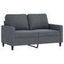 Dreiteiliges Sofaset mit dunkelgrauen Samtkissen. von , Sofas - Ref: Foro24-3201527, Preis: 526,40 €, Rabatt: %