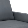 Dreiteiliges Sofaset mit dunkelgrauen Samtkissen. von , Sofas - Ref: Foro24-3201527, Preis: 526,40 €, Rabatt: %