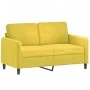Juego de sofás 3 piezas terciopelo amarillo by , Sofas - Ref: Foro24-3201990, Price: 480,68 €, Discount: %