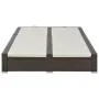 Brown synthetic rattan double lounger by vidaXL, Outdoor beds - Ref: Foro24-44751, Price: 353,88 €, Discount: %