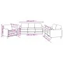 Juego de sofás con cojines 3 piezas tela gris claro by , Sofas - Ref: Foro24-3202054, Price: 591,21 €, Discount: %