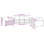 Juego de sofás con cojines 3 piezas tela gris claro by , Sofas - Ref: Foro24-3202054, Price: 667,97 €, Discount: %
