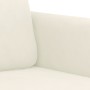Juego de sofás con cojines 2 piezas terciopelo crema by , Sofas - Ref: Foro24-3202042, Price: 586,03 €, Discount: %